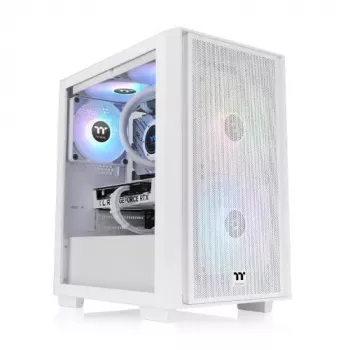 Obudowa PC Thermaltake Versa H16 TG ARGB Micro Tower Biała