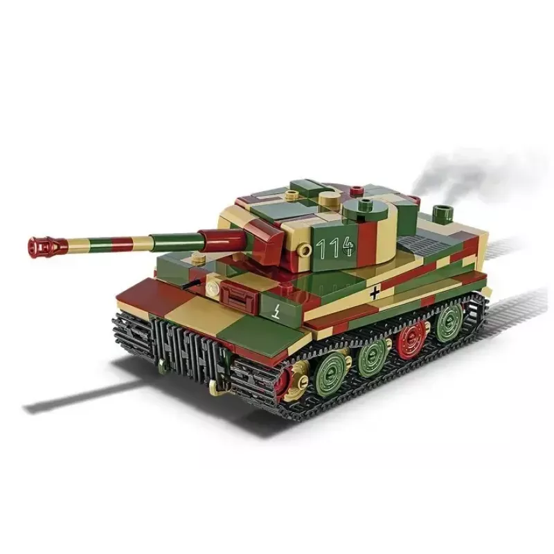 Zestaw do budowy modelu w skali Cobi Pz.Kpfw. VI Tiger Ausf. E 1:35, szczegółowy zestaw klocków