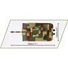 Zestaw do budowy modelu w skali Cobi Pz.Kpfw. VI Tiger Ausf. E 1:35, szczegółowy zestaw klocków