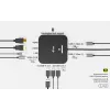 Adapter USB-C Dual HDMI i-tec C31DUALHDMIDPD100 – dwa HDMI 4K@60Hz, USB-C Power Delivery 100 W
