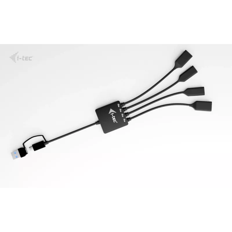i-tec USB-C/USB-A kabel HUB 4 porty (2x USB-C, 2x USB-A)