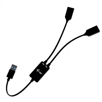 Koncentrator USB-A ITEC U3CBLHUB2A — 2 porty, USB 3.0 do 5 Gb/s
