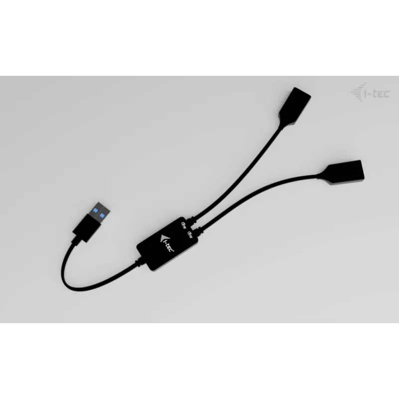 Koncentrator USB-A ITEC U3CBLHUB2A — 2 porty, USB 3.0 do 5 Gb/s