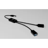 Koncentrator USB-A ITEC U3CBLHUB2A — 2 porty, USB 3.0 do 5 Gb/s
