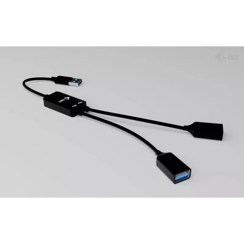 Koncentrator USB-A ITEC U3CBLHUB2A — 2 porty, USB 3.0 do 5 Gb/s