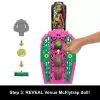 Monster High Skulltimate Secrets Garden Mysteries Playset, lalka Venus McFlytrap z ponad 19 niespodziankami