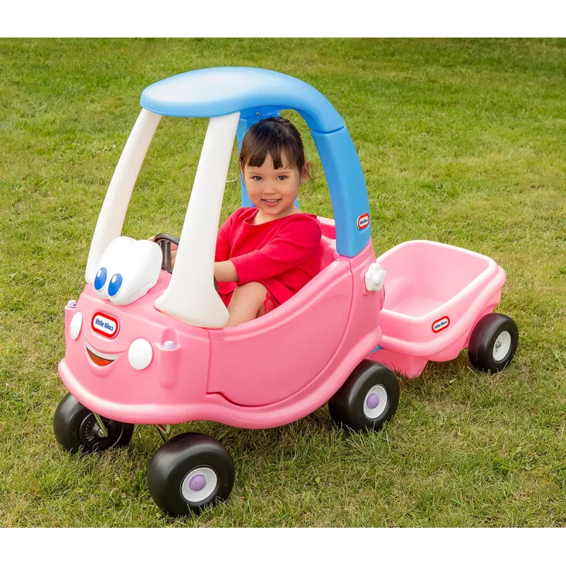 Przyczepka-wózek do jeżdżenia Little Tikes Cozy Coupe Trailer