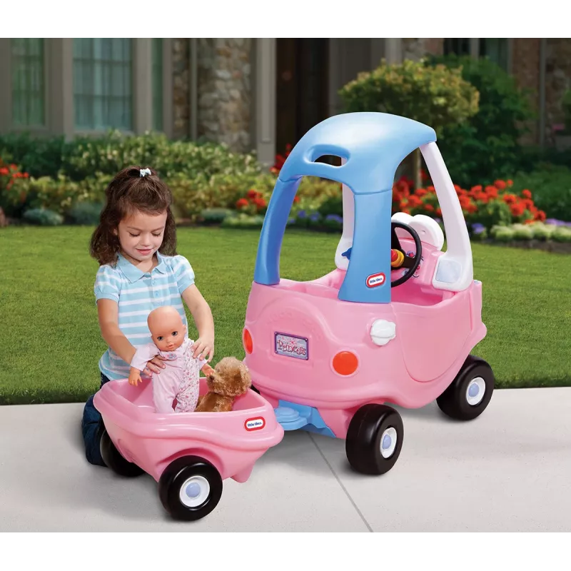 Przyczepka-wózek do jeżdżenia Little Tikes Cozy Coupe Trailer