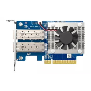 QNAP Dwukartowa karta rozszerzeń sieciowych 10GbE SFP+ QXG-10G2SF-NXE PCI Express Przewodowa