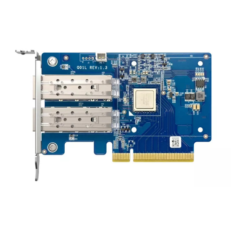 QNAP Dwukartowa karta rozszerzeń sieciowych 10GbE SFP+ QXG-10G2SF-NXE PCI Express Przewodowa
