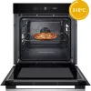 Whirlpool WOI5S8HM1SXA 73 L Czarny, Stal nierdzewna