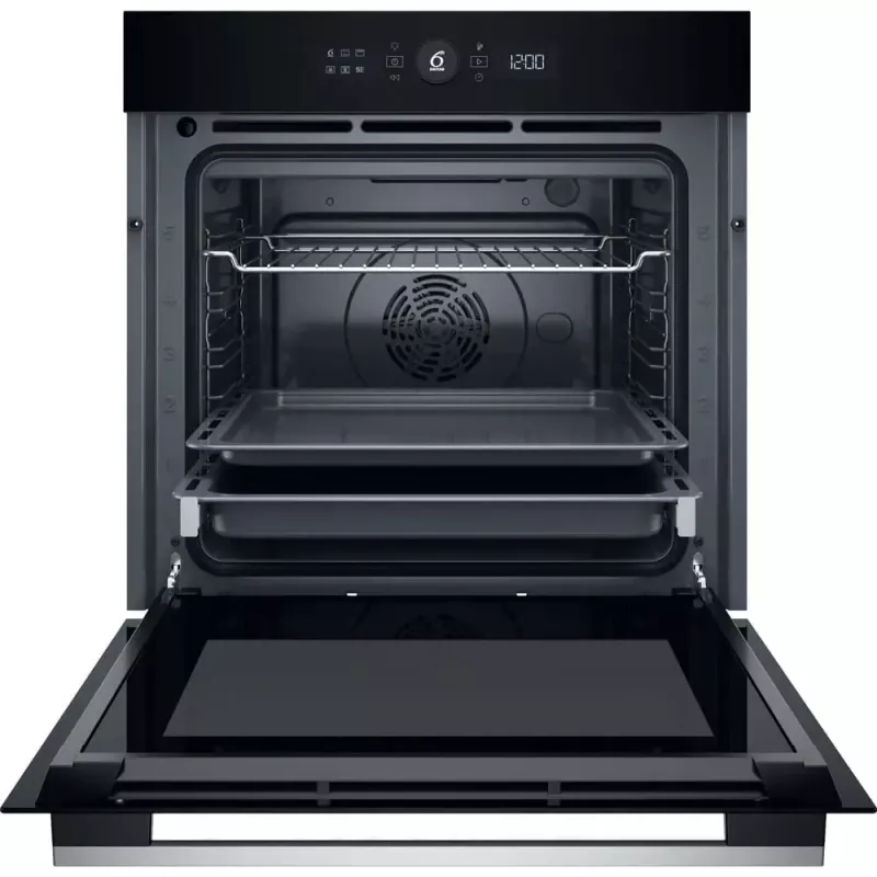 Whirlpool WOI5S8HM1SXA 73 L Czarny, Stal nierdzewna