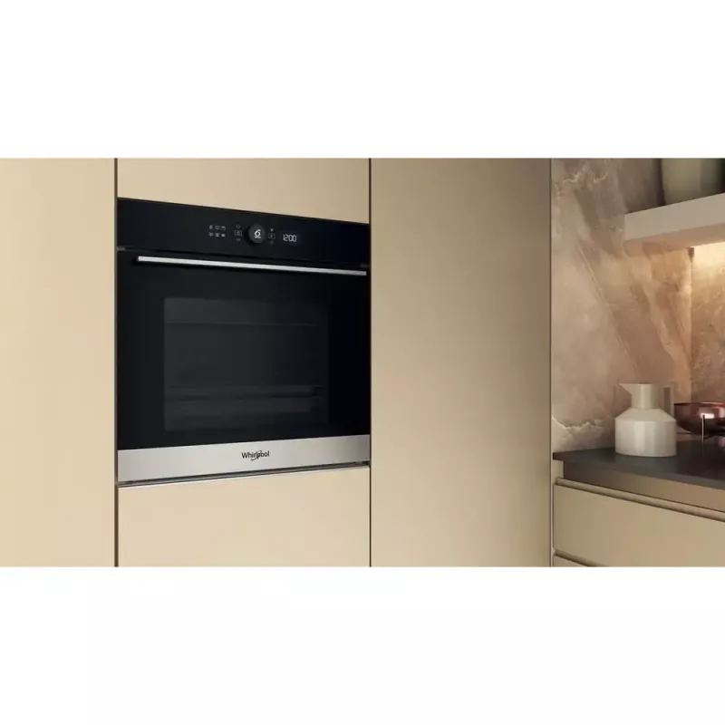 Whirlpool WOI5S8HM1SXA 73 L Czarny, Stal nierdzewna