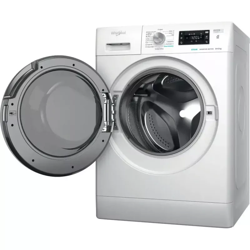 Pralko-suszarka WHIRLPOOL FFWDB 864489 SV EE ładowana od przodu 6 kg 1400 obr./min biały