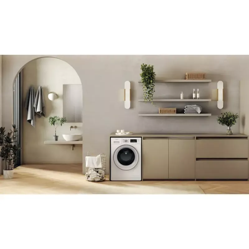 Pralko-suszarka WHIRLPOOL FFWDB 864489 SV EE ładowana od przodu 6 kg 1400 obr./min biały