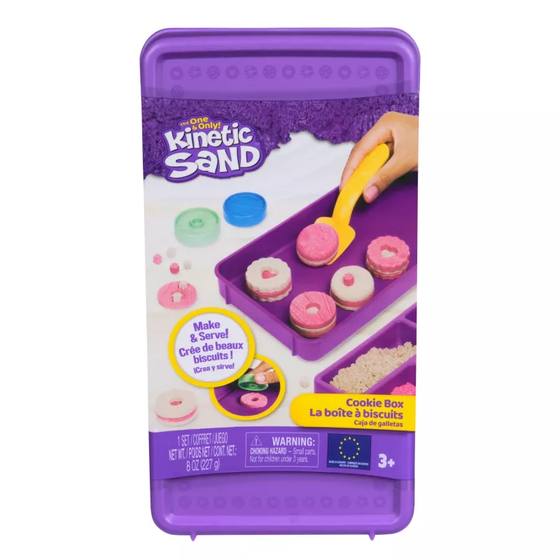 Spin Master Kinetic Sand - Pudełko ciasteczek, piasek kinetyczny