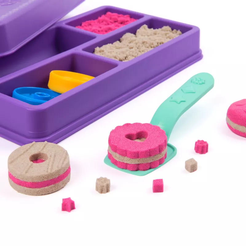 Spin Master Kinetic Sand - Pudełko ciasteczek, piasek kinetyczny