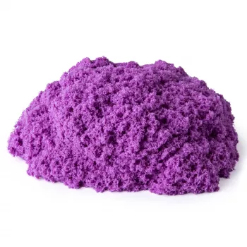 Kinetic Sand, 2 funty fioletowego piasku do zabawy, formowalne zabawki sensoryczne dla dzieci, zamykana torebka (opakowanie może się różnić), od 3 lat
