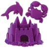 Kinetic Sand, 2 funty fioletowego piasku do zabawy, formowalne zabawki sensoryczne dla dzieci, zamykana torebka (opakowanie może się różnić), od 3 lat