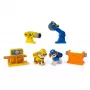 Zestaw figurek Usorteret Rubble & Wheeler Power Tool Pups z 2 narzędziami i 2 akcesoriami budowlanymi, wiek 3+