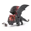11-calowa zabawka smok Spin Master — Świat Berk: czerwony Death Chomping Rampage z ekskluzywną figurką Toothlessa, wiek 4+