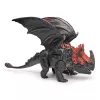 11-calowa zabawka smok Spin Master — Świat Berk: czerwony Death Chomping Rampage z ekskluzywną figurką Toothlessa, wiek 4+