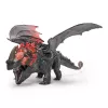 11-calowa zabawka smok Spin Master — Świat Berk: czerwony Death Chomping Rampage z ekskluzywną figurką Toothlessa, wiek 4+