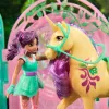 Unicorn Academy, Zestaw z lalką Ava i koniem Leaf zmieniającym kolor, pomysł na prezent wielkanocny, zawiera 15 akcesoriów, lalki i zabawki z jednorożcami dla dziewczynek od 4 lat