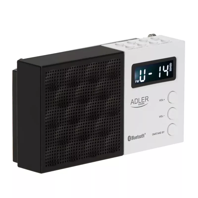 Radio cyfrowe Adler AD 1908 PLL AM/FM z funkcją alarmu