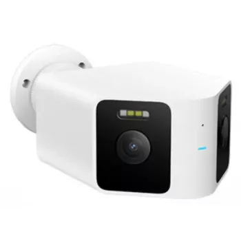 Kamera IP bezpieczeństwa Xiaomi CW100 Dual — Zewnętrzna kamera typu bullet, 3 MP (2304×1296), Wi‑Fi, montaż sufitowy/ścienny, pan 0–360°, diody IR/białe, widoczność nocna 10 m