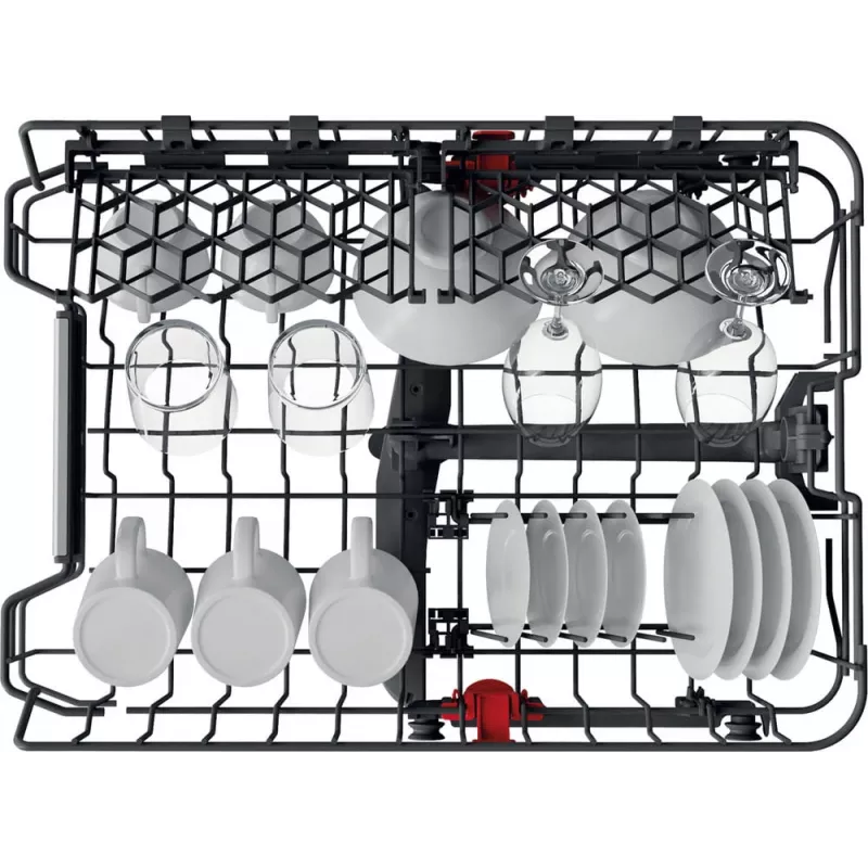Whirlpool WSBO 3O34 PF X Zmywarka do zabudowy częściowej 10 kompletów