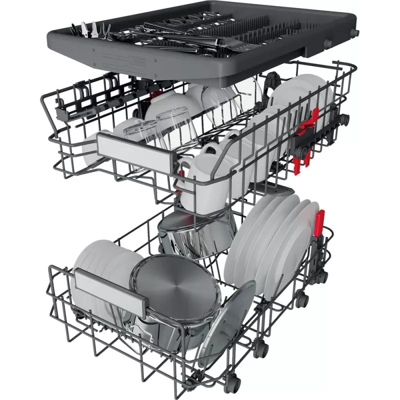 Whirlpool WSBO 3O34 PF X Zmywarka do zabudowy częściowej 10 kompletów