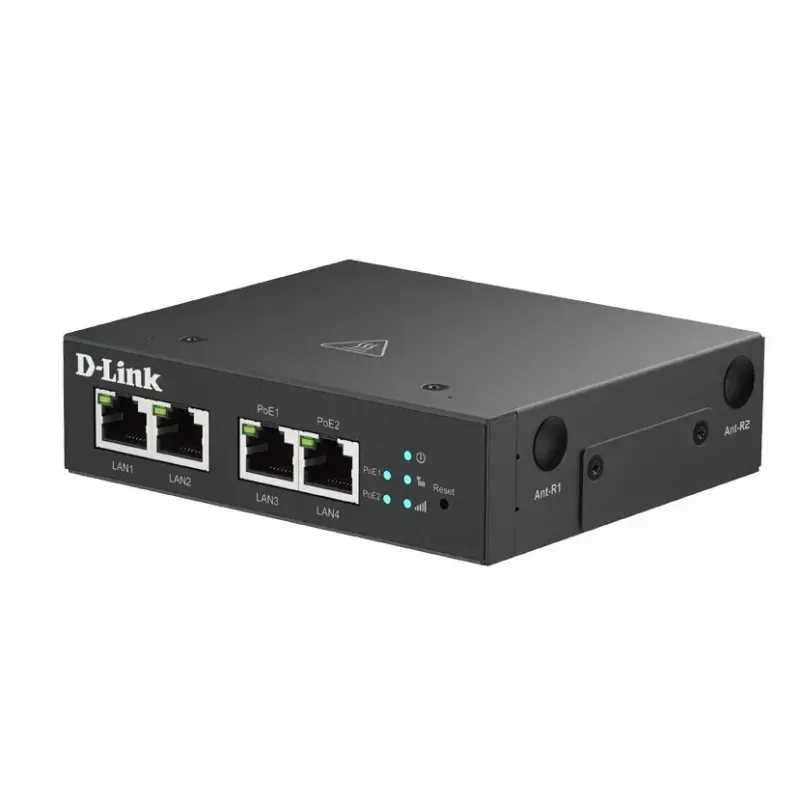 Modem 4G LTE PoE D-Link DWM-314-TP z zasilaniem przez Ethernet i gniazdem SIM