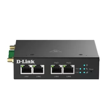 Modem 4G LTE PoE D-Link DWM-314-TP z zasilaniem przez Ethernet i gniazdem SIM