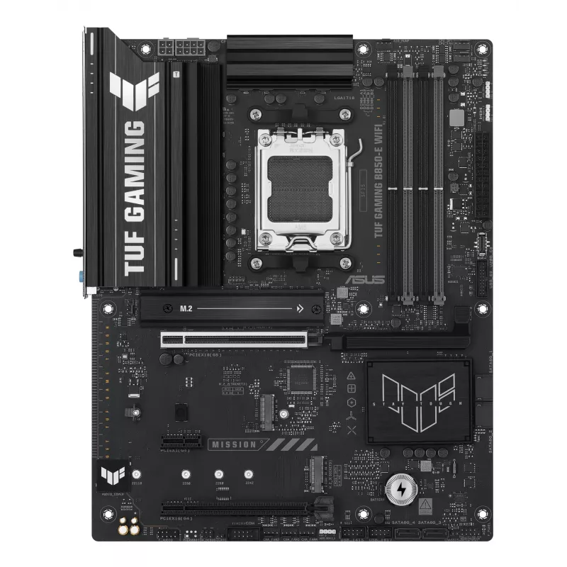 Płyta główna ASUS TUF GAMING B850-E WIFI, AMD B850, Socket AM5, ATX, DDR5, 4x DIMM, 3x M.2, Wi‑Fi 6E, 2.5Gb LAN