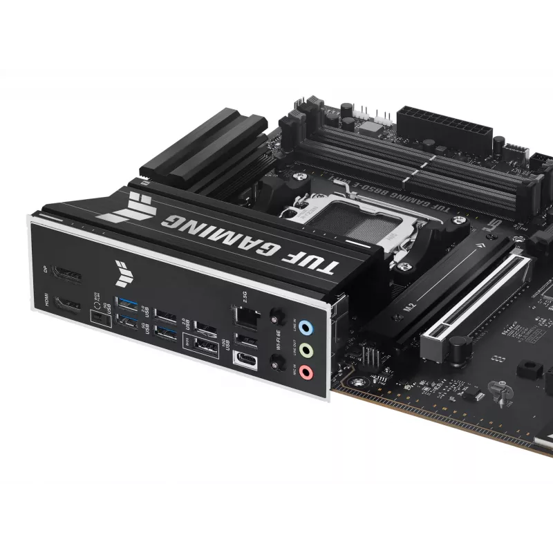 Płyta główna ASUS TUF GAMING B850-E WIFI, AMD B850, Socket AM5, ATX, DDR5, 4x DIMM, 3x M.2, Wi‑Fi 6E, 2.5Gb LAN