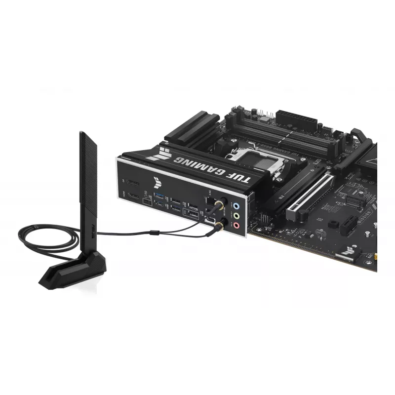 Płyta główna ASUS TUF GAMING B850-E WIFI, AMD B850, Socket AM5, ATX, DDR5, 4x DIMM, 3x M.2, Wi‑Fi 6E, 2.5Gb LAN