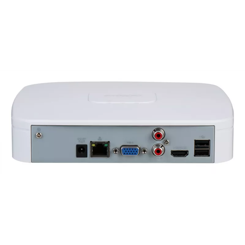 Sieciowy rejestrator wideo DAHUA NVR2104-4KS3 4-kanałowy 4K, 20 TB, 1U do montażu w szafie, SATA, Smart H.265+