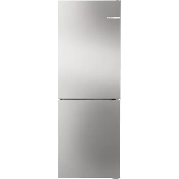 Bosch Serie 2 KGN33NSDB Chłodziarko-zamrażarka wolnostojąca 279 L Stal nierdzewna