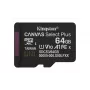 Kingston Technology 64GB micSDXC Canvas Select Plus Gen3 100R A1 pojedyncze opakowanie w/o ADP