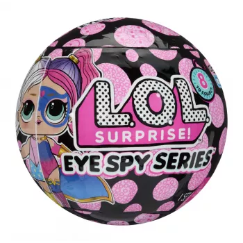 L.O.L. Surprise! L.O.L. Surprise Eye Spy Tots Asst w PDQ, Mini lalka, Kobieta, 4 lat(a), Chłopiec/Dziewczynka, Kolory mieszane