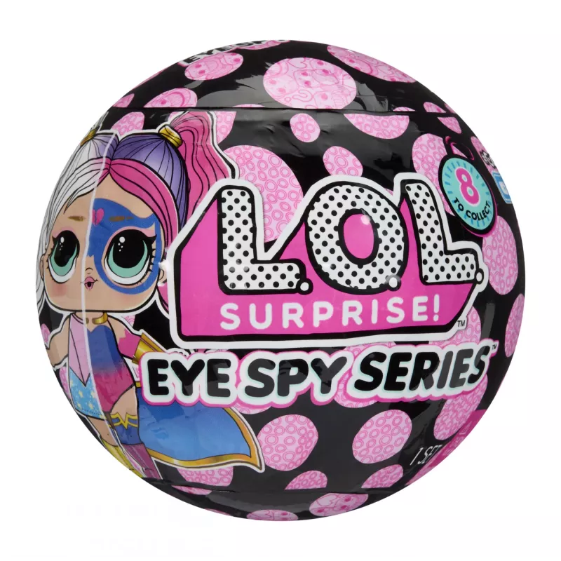 L.O.L. Surprise! L.O.L. Surprise Eye Spy Tots Asst w PDQ, Mini lalka, Kobieta, 4 lat(a), Chłopiec/Dziewczynka, Kolory mieszane