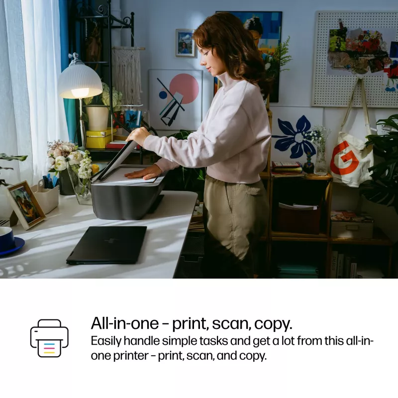 HP DeskJet 2910 Bezprzewodowa kolorowa drukarka wielofunkcyjna, termiczny atrament, 4800x1200 DPI