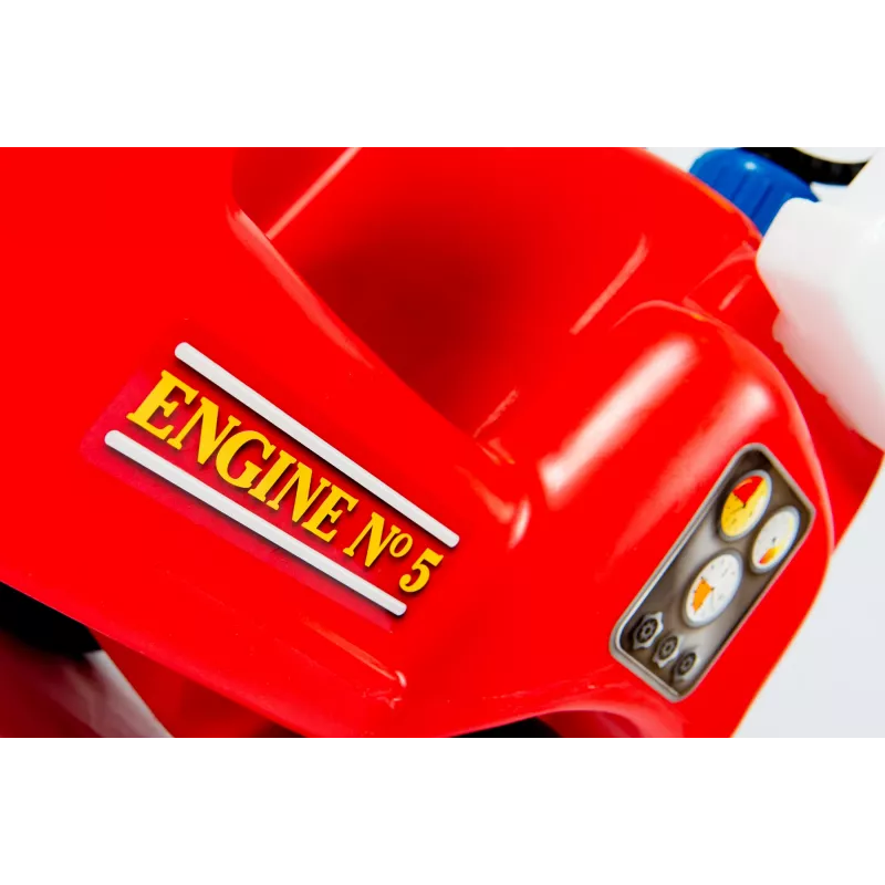 Little Tikes Spray & Rescue Fire Truck, 1.5 roku (lat), 4 koła (kół), Plastik, Czarny, Czerwony, Biały