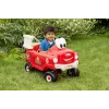 Little Tikes Spray & Rescue Fire Truck, 1.5 roku (lat), 4 koła (kół), Plastik, Czarny, Czerwony, Biały