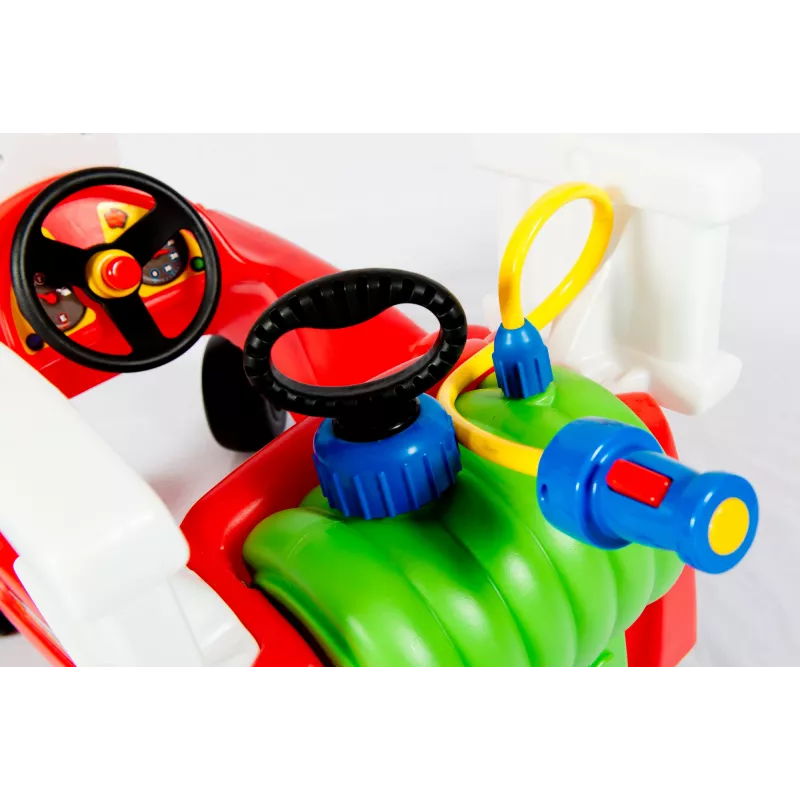 Little Tikes Spray & Rescue Fire Truck, 1.5 roku (lat), 4 koła (kół), Plastik, Czarny, Czerwony, Biały