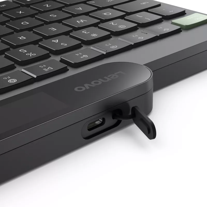 Lenovo 4Y41R69494 klawiatura Domowe/Biurowe Bluetooth US English Czarny, Zielony