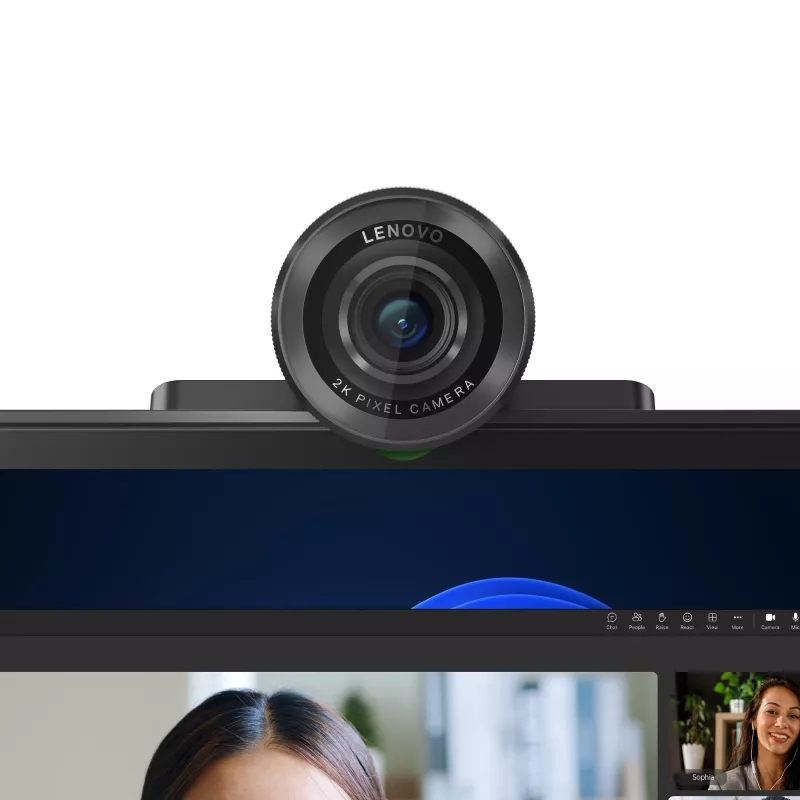 Kamera internetowa Lenovo 4XC1Q25245 4 MP 1920 x 1080 pikseli USB-C Czarny