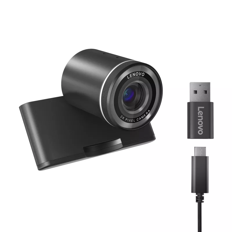 Kamera internetowa Lenovo 4XC1Q25245 4 MP 1920 x 1080 pikseli USB-C Czarny
