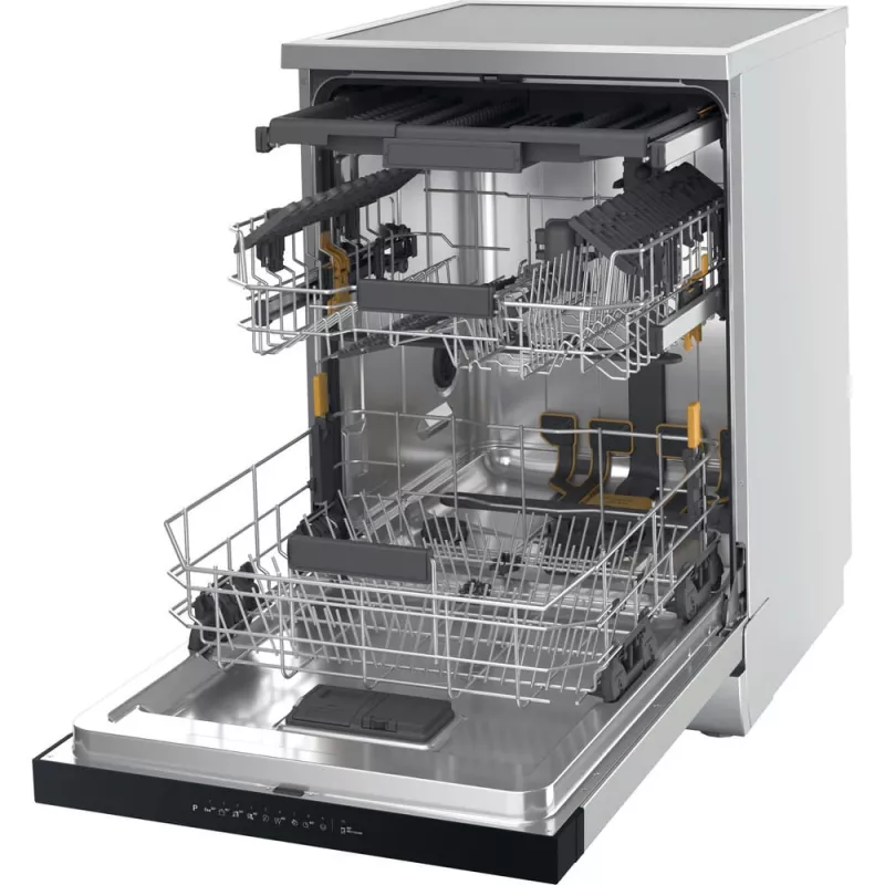 Whirlpool W7F HP33 X Zmywarka wolnostojąca 15 kompletów 43 dB
